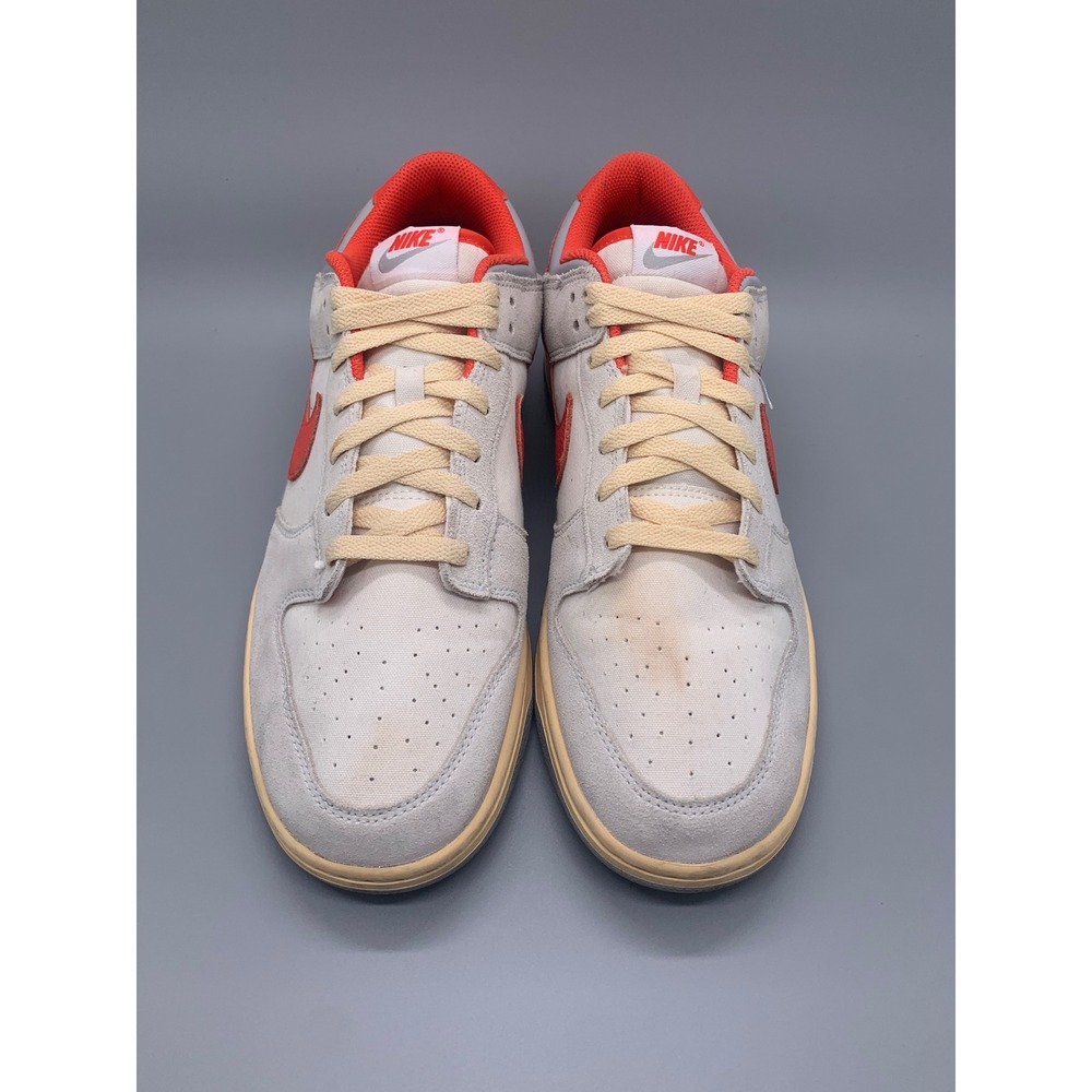 Nike Dunk Low Athletic Dept Red Brown Skate Shoes FJ5429-133 Men's Sz 12 - Picture 2 of 10